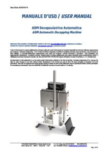 ADM user manual CE vs01 - EU Intra Community -Shooting Technology