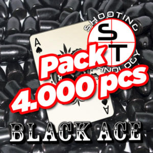 Black Ace Copper Plate Bullet 9 mm 4000 pcs