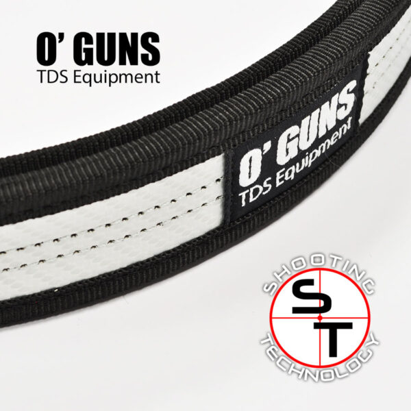 IPSC belt Silver CARBON