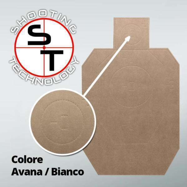 30 Bersagli Di Tiro Tattici In Cartone Sagoma Umana 76x45 Cm – Per Poligono, Addestramento E Competizioni